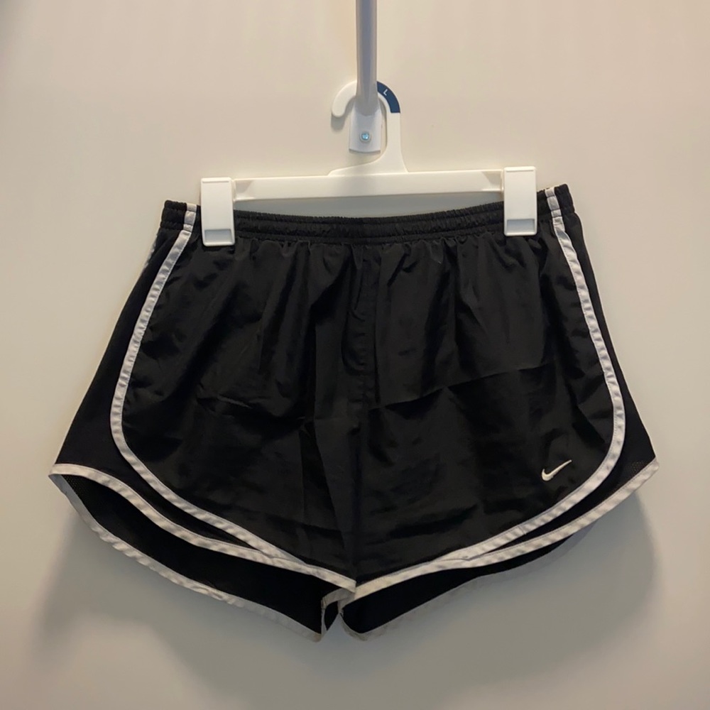 Black Nike running shorts- the OGs